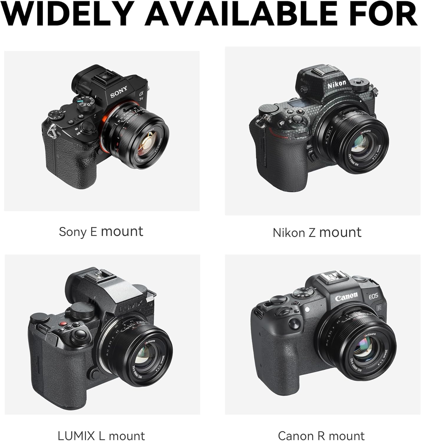 7artisans 35mm F1.4 Mark Ⅲ Full Frame Manual Focus Prime Lens Large Aperture Compatible with L Mount Mirrorless Camera(Black) - Image 4