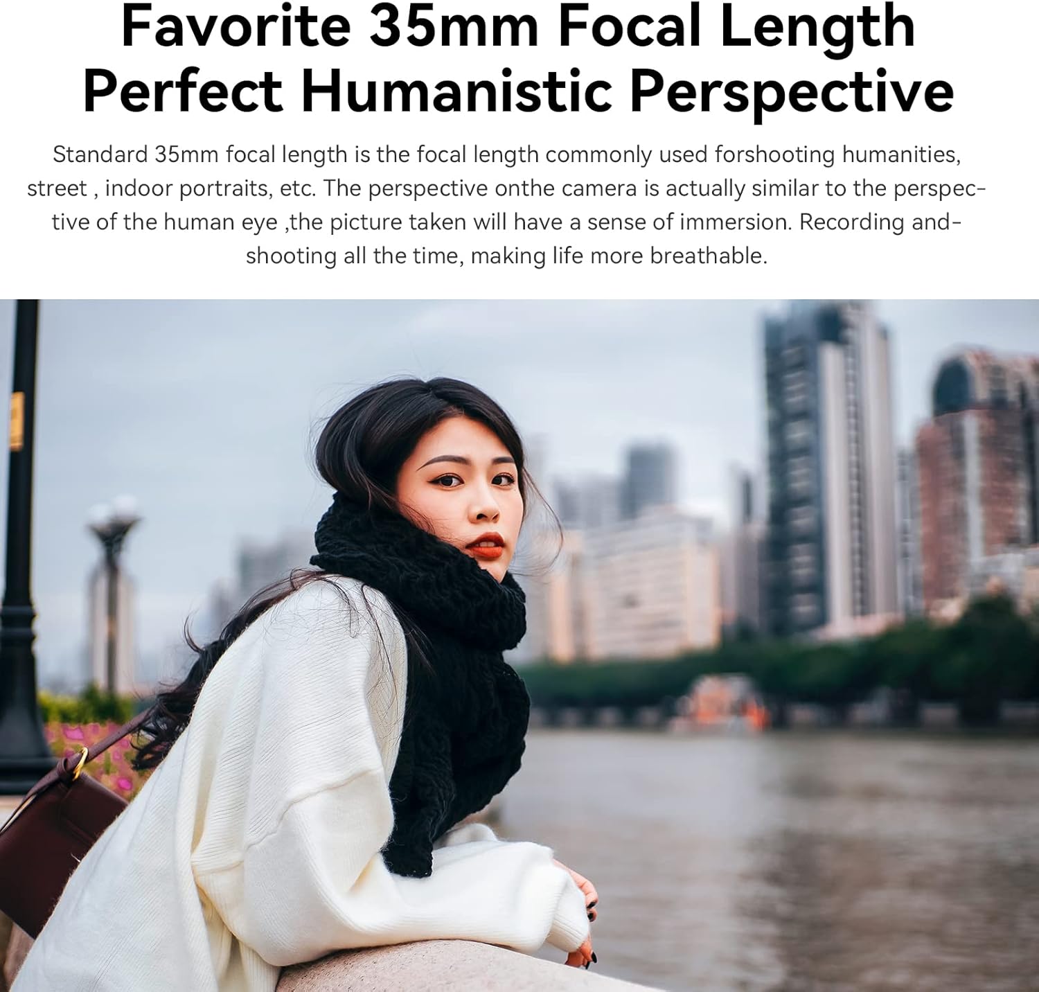 7artisans 35mm F1.4 Mark Ⅲ Full Frame Manual Focus Prime Lens Large Aperture Compatible with L Mount Mirrorless Camera(Black) - Image 5